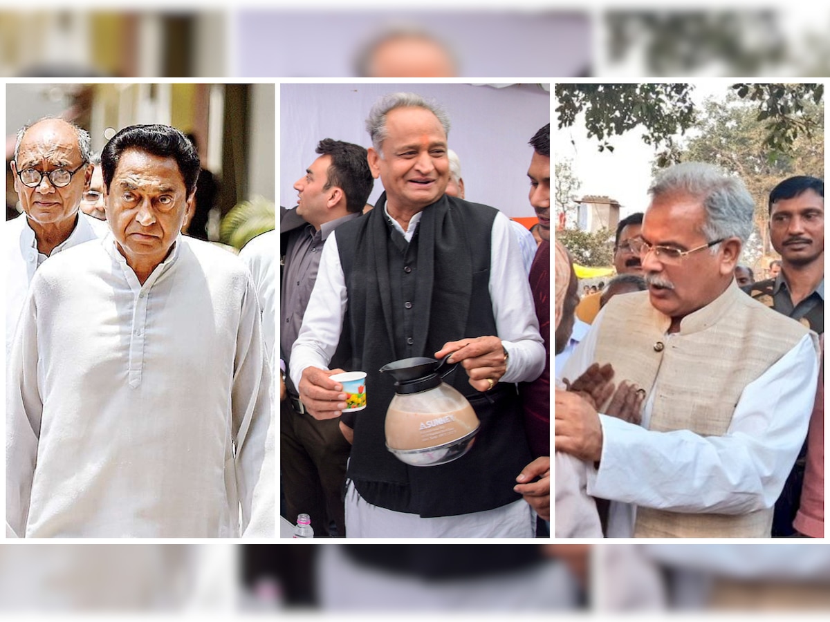 Assembly Election Results 2018: Decision on Rajasthan, MP and Chhattisgarh CMs today; Gehlot, Pilot head to Delhi