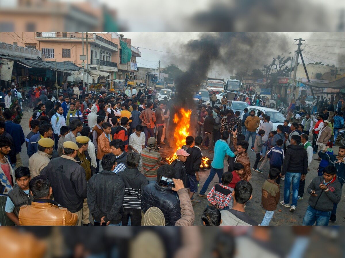 Sachin Pilot supporters burn tyres, block roads in Rajasthan, leader appeals for peace 