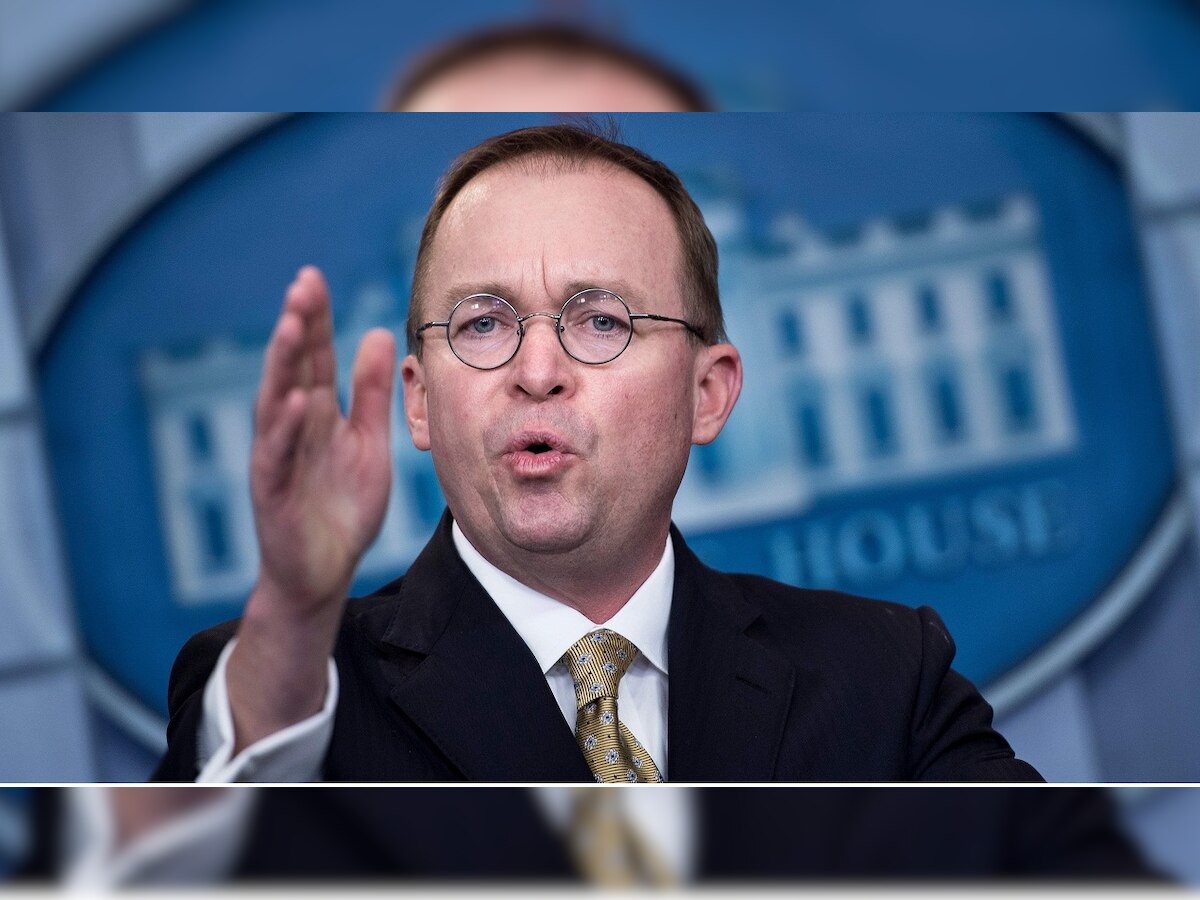 Trump picks budget chief Mick Mulvaney as chief of staff, for now