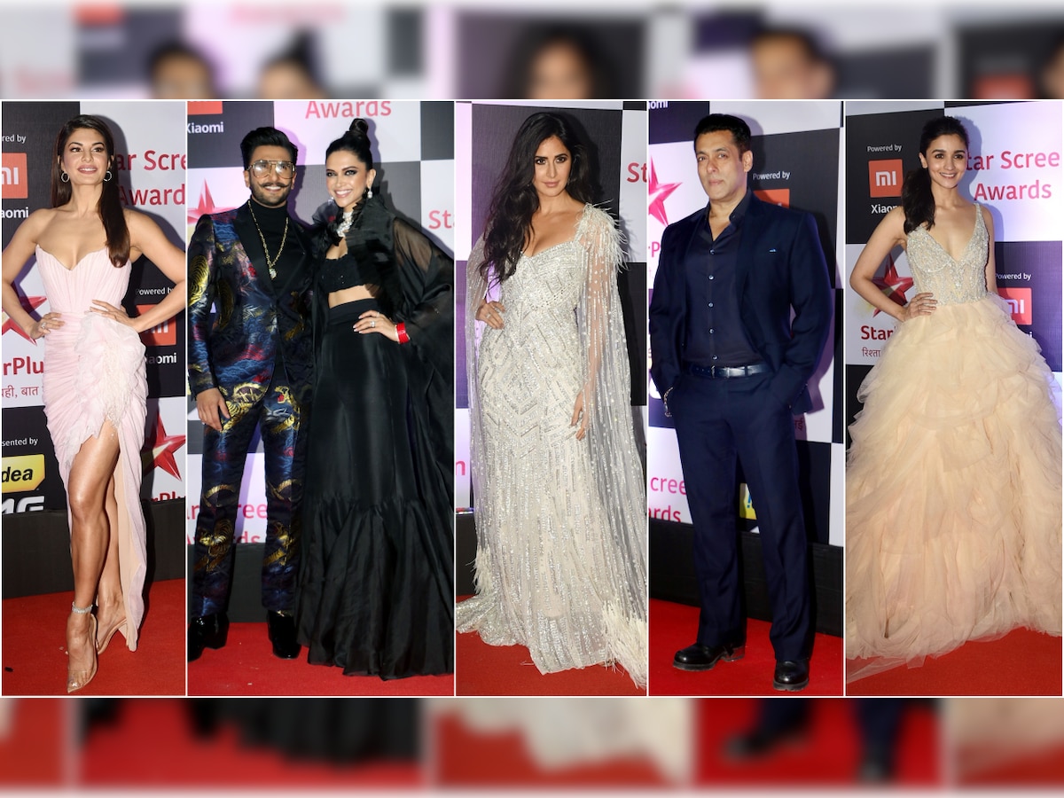 Star Screen Awards 2018: Deepika Padukone - Ranveer Singh, Katrina Kaif, Alia Bhatt arrive in style