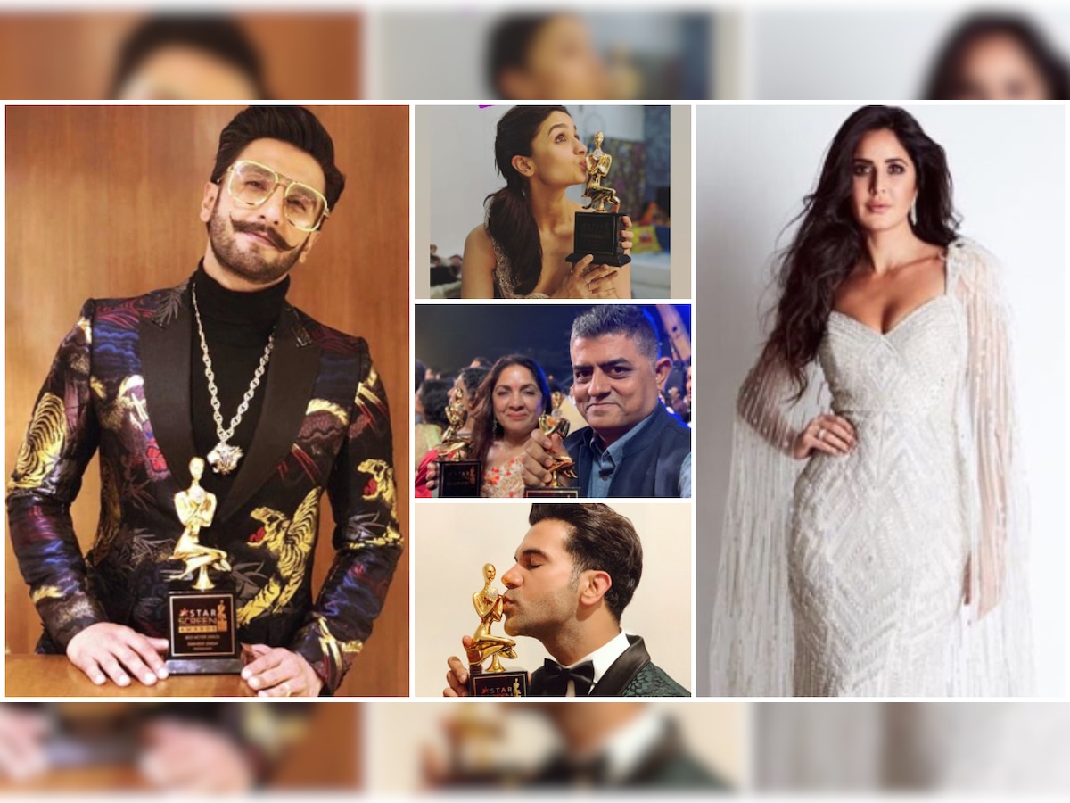 Star Screens Awards 2018: From Ranveer Singh to Alia Bhatt, here's a complete list of winners