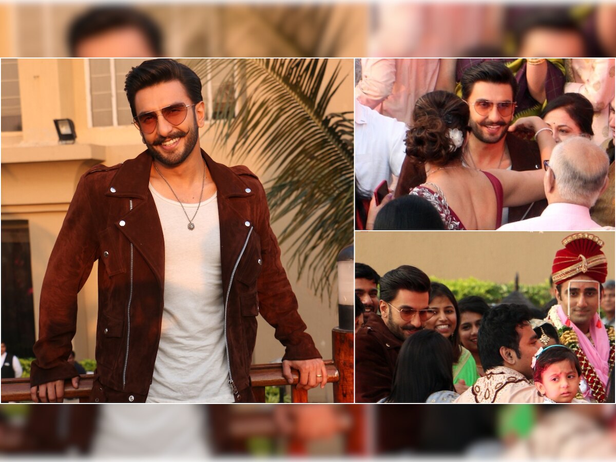 Ranveer Singh gatecrashed a common man's wedding and here's what happened next - Watch Video