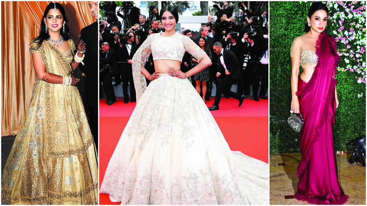 Isha Ambani's Multi-Crore Wedding Outfit At NMACC's Display Is The Only  Lehenga Ever Made By