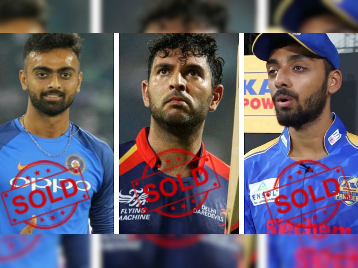 IPL 2019 Auction: Full list of players sold, unsold, top buys, bids and records in 2019 IPL Player Auction