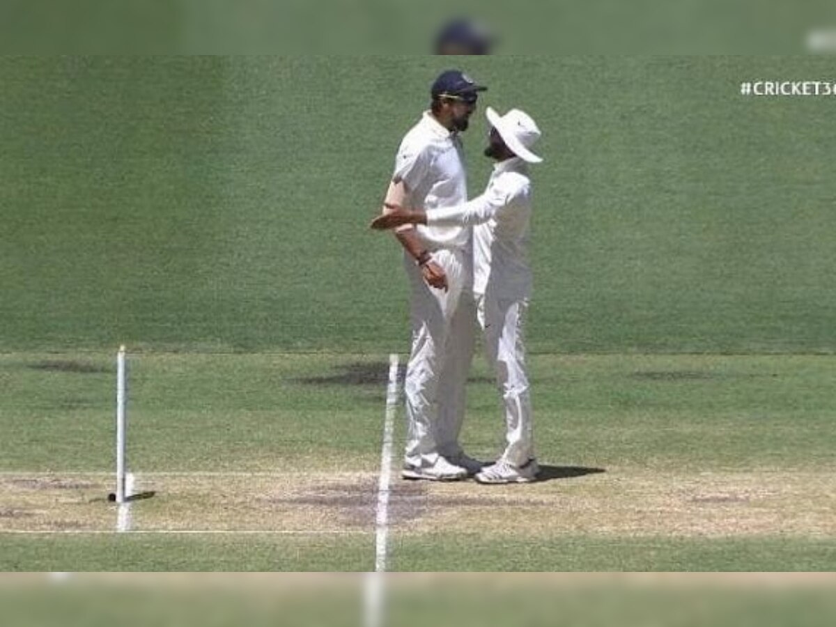 Watch: Ishant, Jadeja fight on field before Kuldeep, Shami separate them during Perth Test