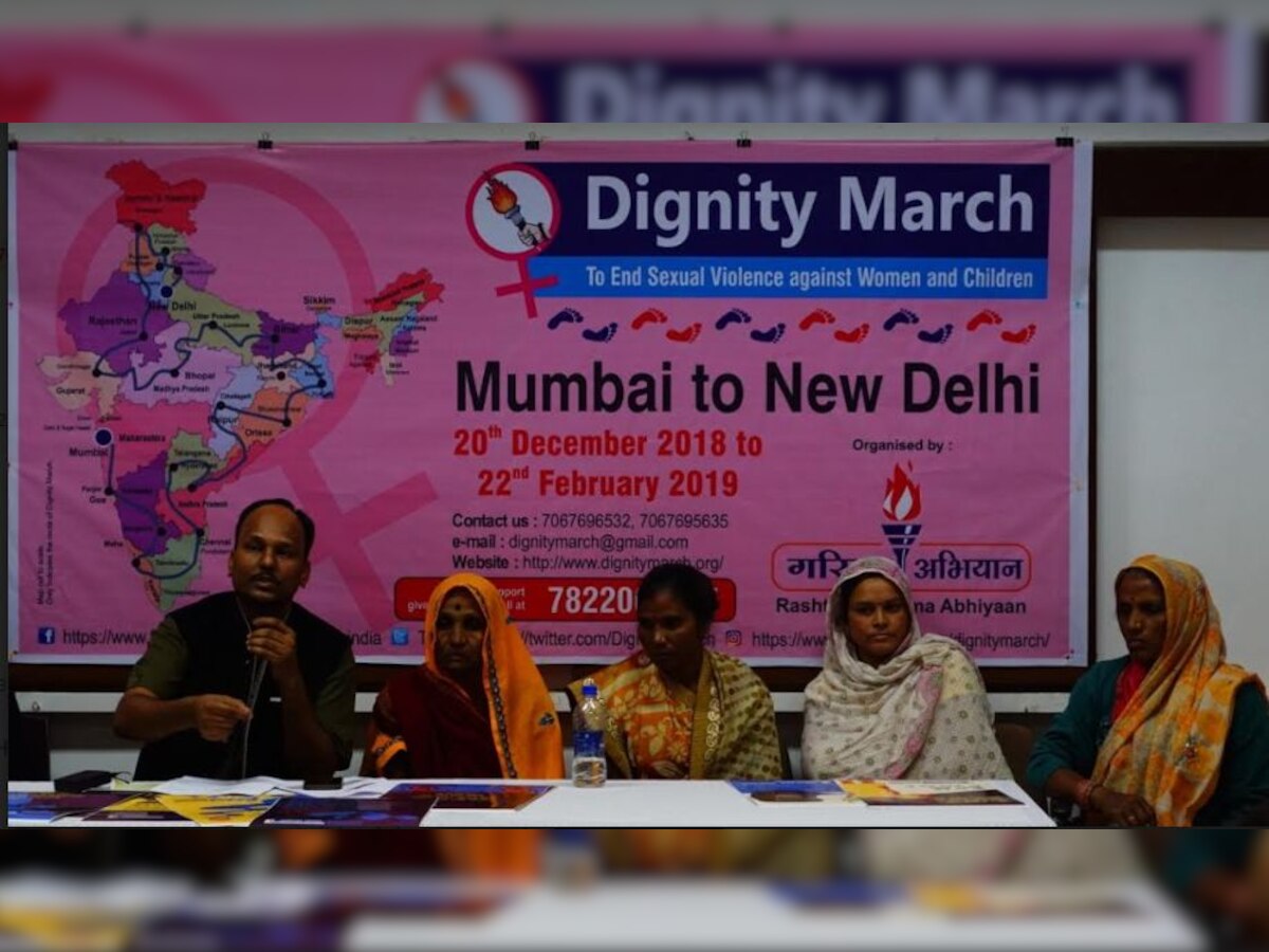 Dignity March: Raped and beaten, survivors of sexual abuse are walking from Mumbai to Delhi