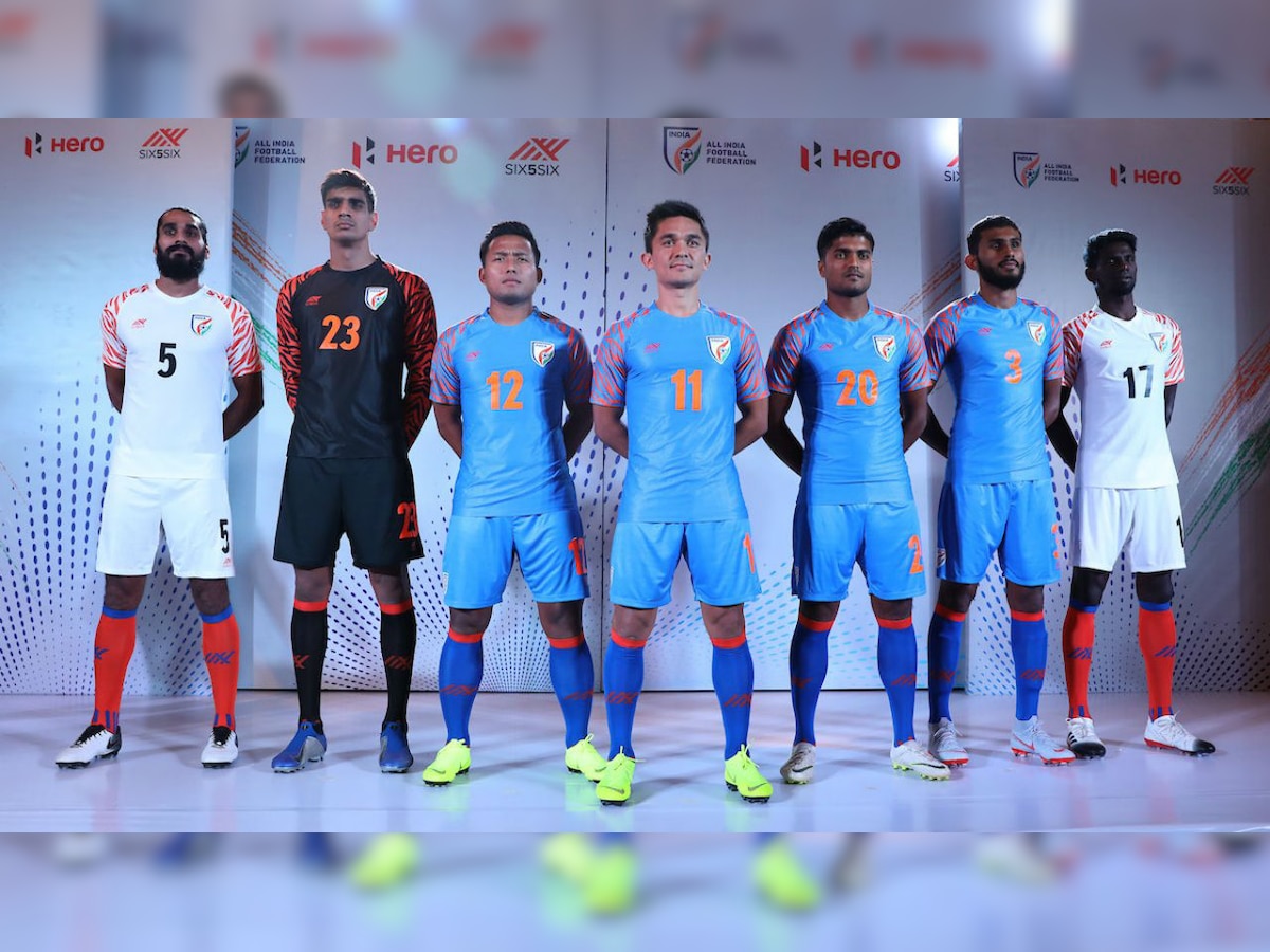 New Year, new kit for Indian football team