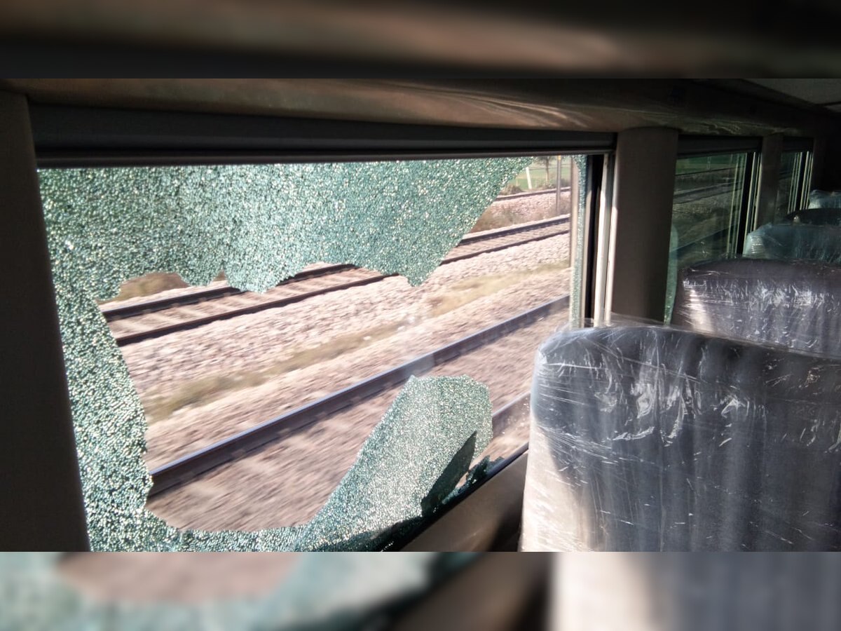 Some want to put us back in stone age: Twitter reacts to vandals damaging Railways' fastest train