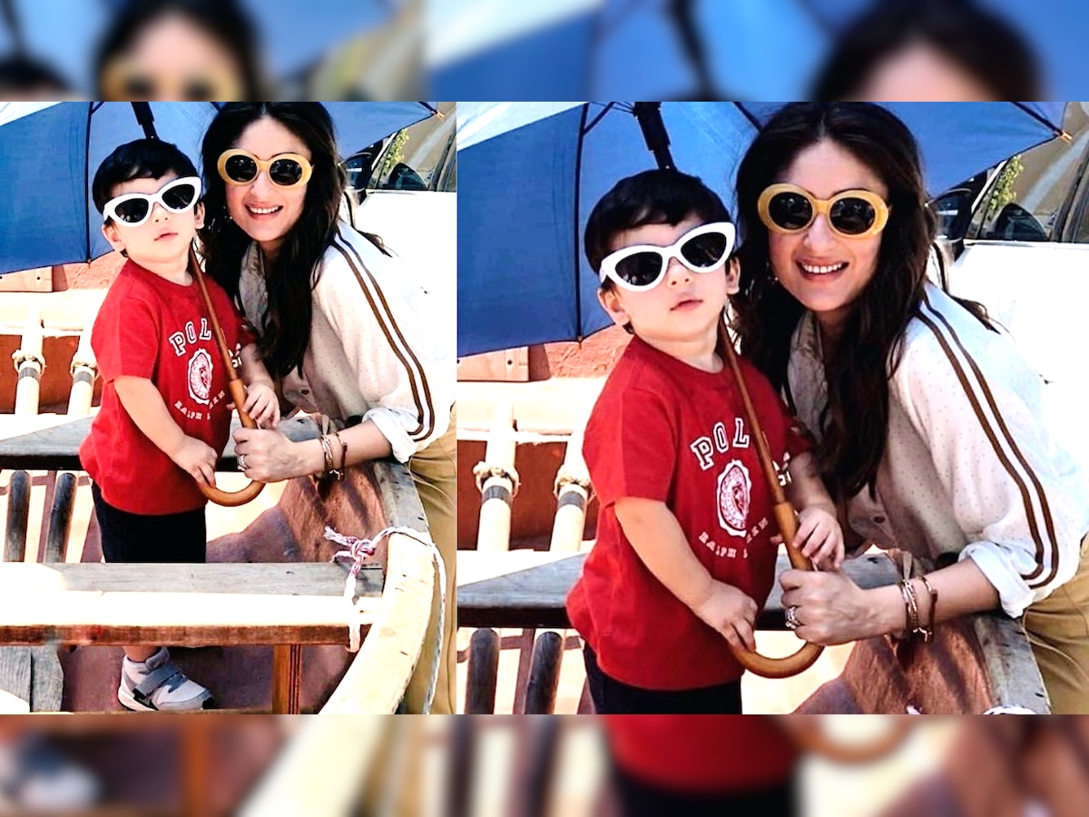 Kareena Kapoor Khan and Taimur Ali Khan make the coolest mother-son duo in new vacation pics from South Africa
