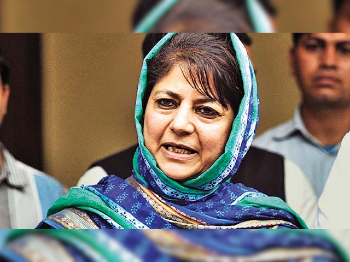 Former J&K CM Mehbooba Mufti chips in to save PDP from imploding