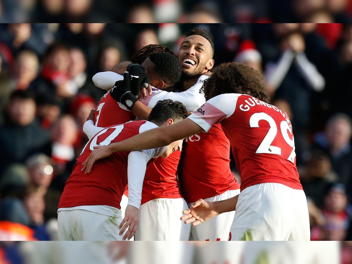 Premier League: Arsenal return to winning ways; Aubameyang's brace hands them 2-0 victory over Burnley