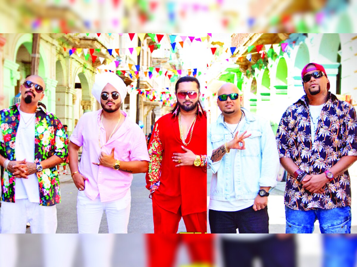 Yo Yo Honey Singh launches four new talents