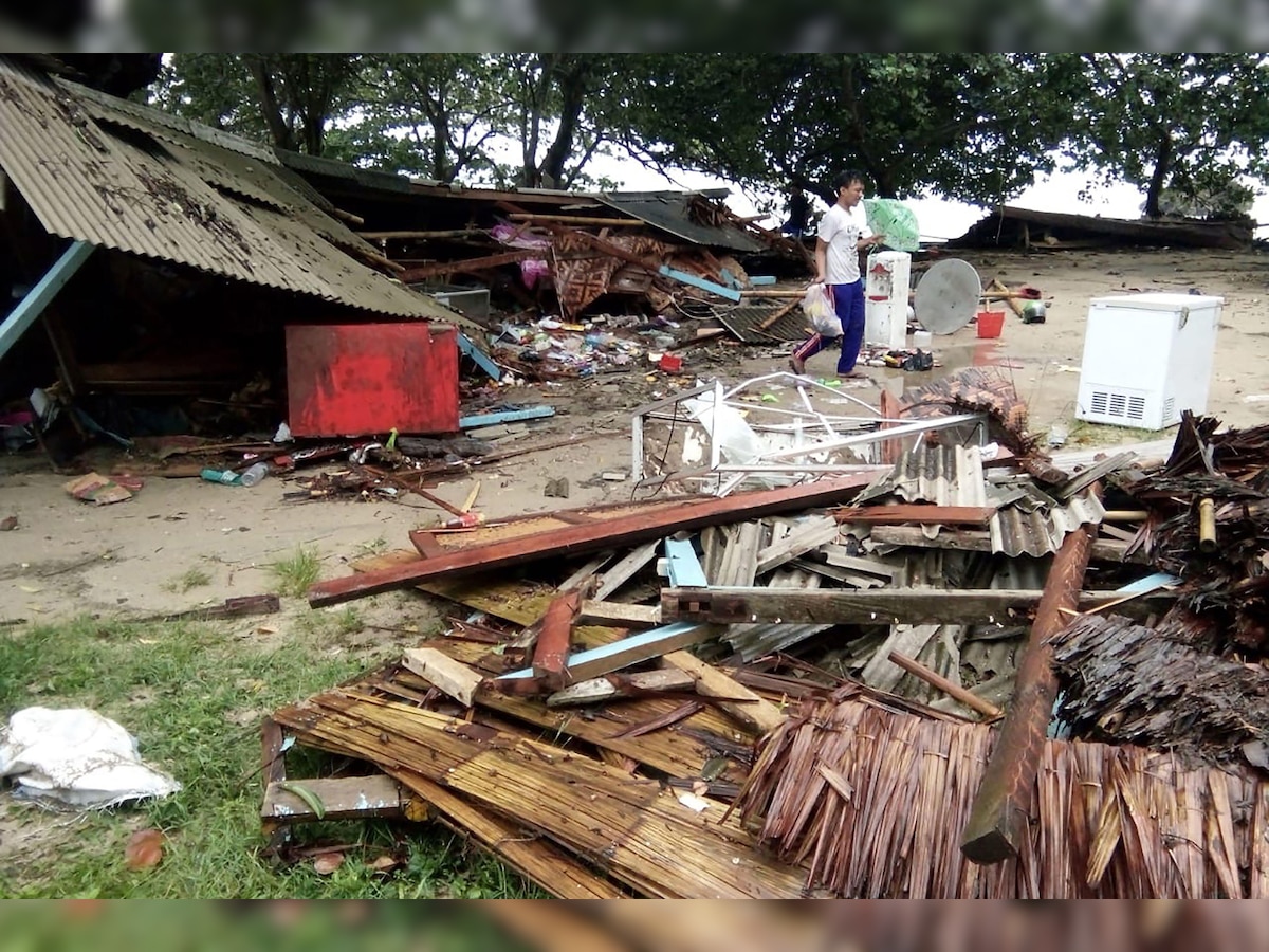 Volcano eruption triggers tsunami in Indonesian islands of Java, Sumatra; at least 43 dead