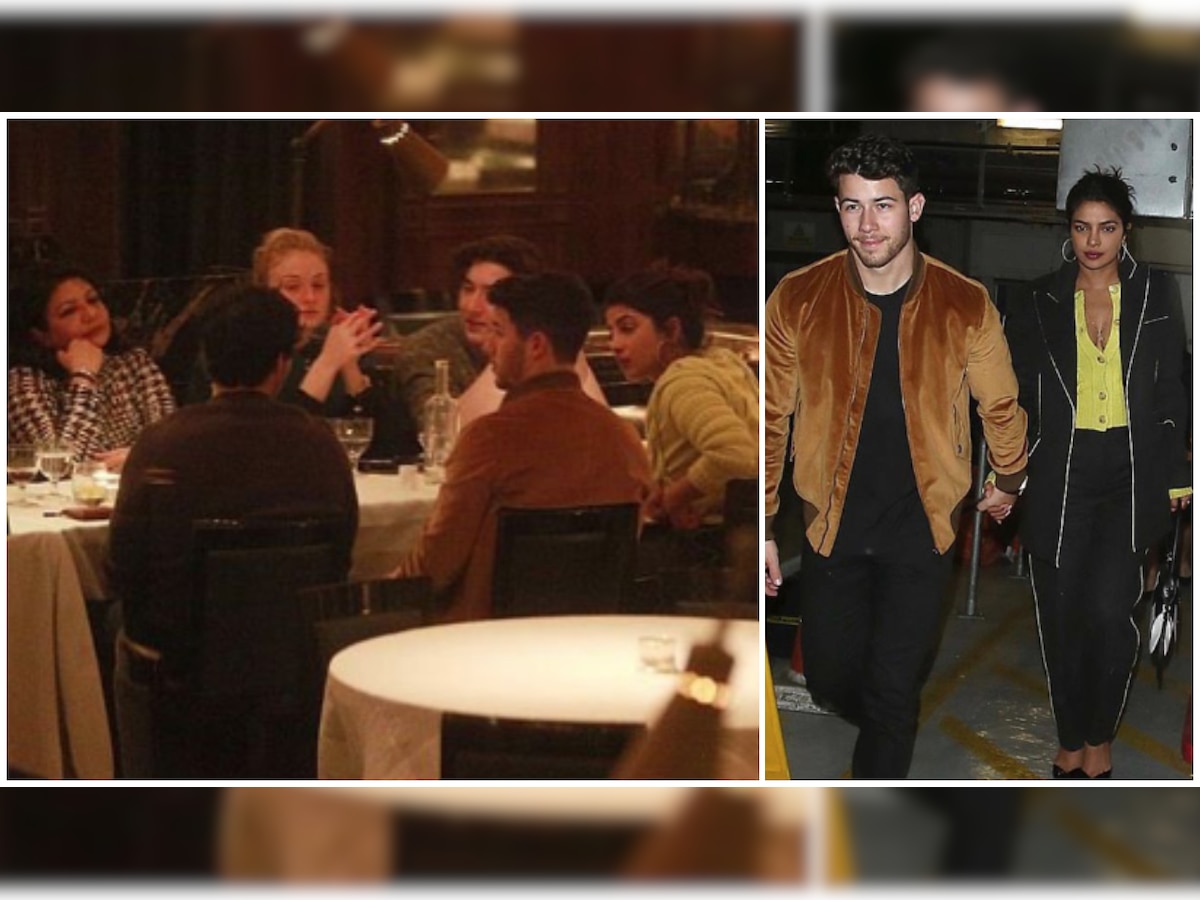 Taking break from celebrations, Priyanka Chopra-Nick Jonas enjoy family dinner with Joe Jonas, Sophie Turner