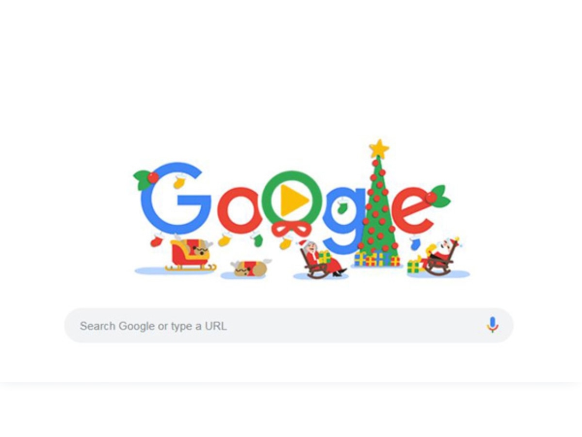 Christmas 2018: Google Doodle spreads cheer