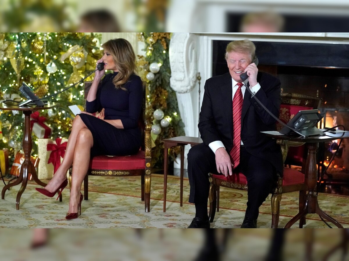  No shutdown to Chritsmas traditions: Trump takes kids' Santa calls