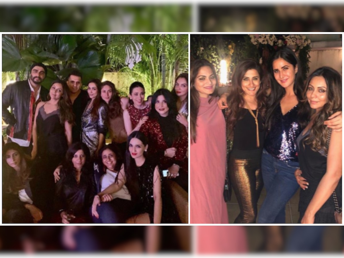 Gauri Khan has a gala time with Katrina, Malaika-Arjun Kapoor, Kareena and others at Anu Dewan's Christmas bash