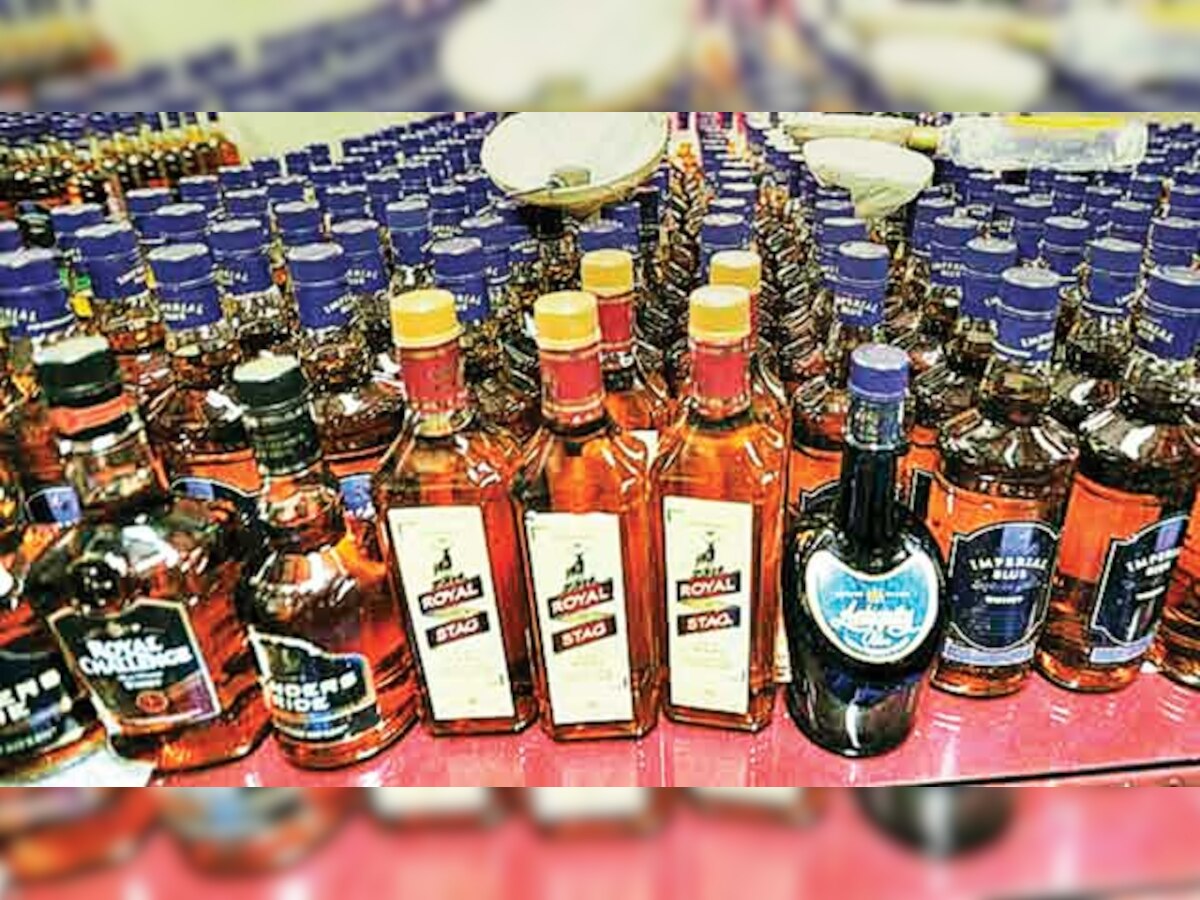 Rs 60 lakh worth liquor seized from Changodar godown; two held
