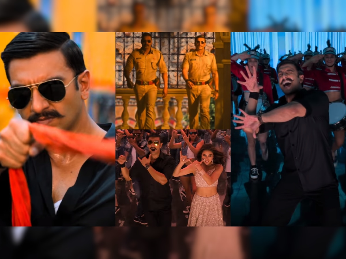 Watch: 'Simmba' Ranveer Singh shows 'Mera Wala Dance', Ajay Devgn and Sara Ali Khan join