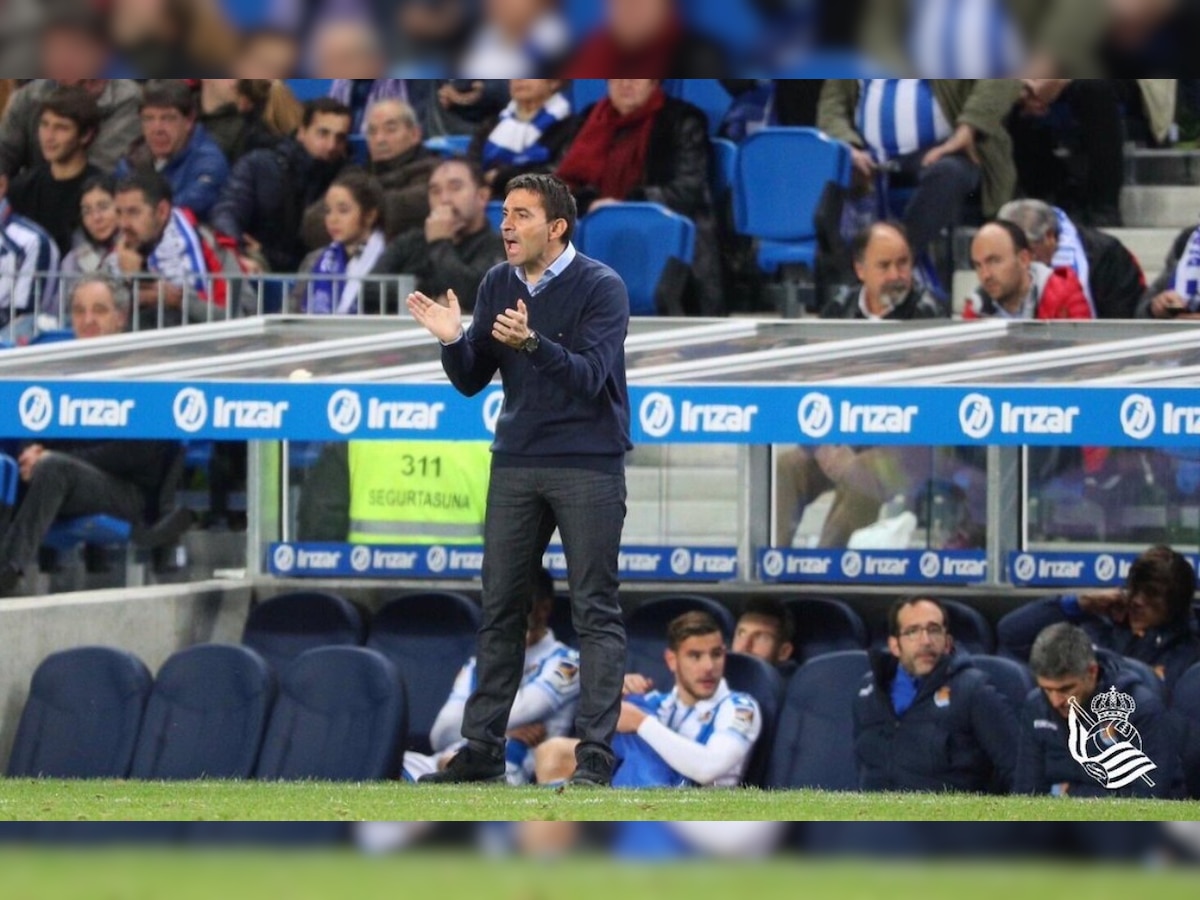 La Liga: Real Sociedad sack coach Garitano, manol Alguacil as replacement