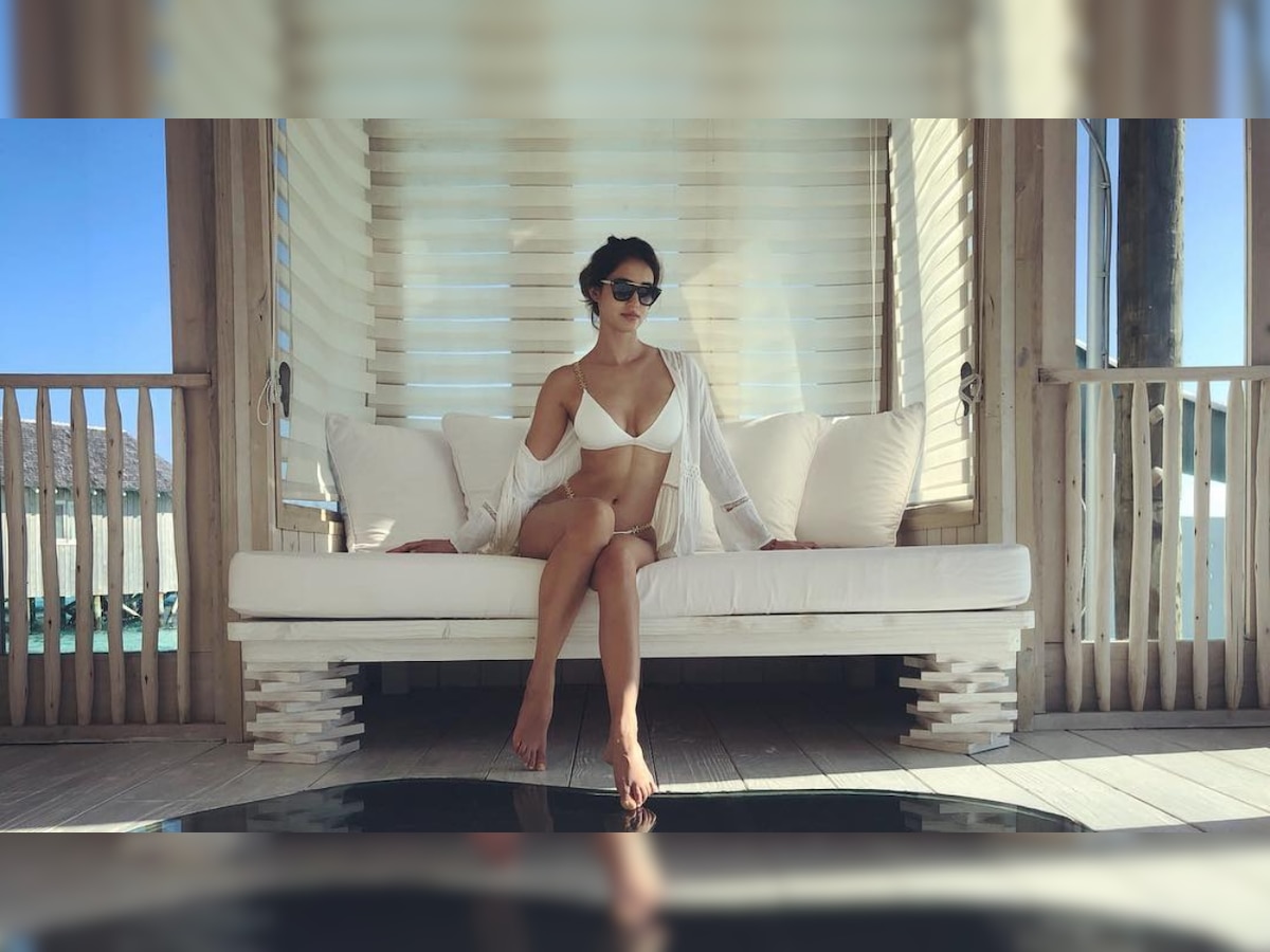 Disha Patani just posted a picture in a white bikini and it's tough to breathe normally again