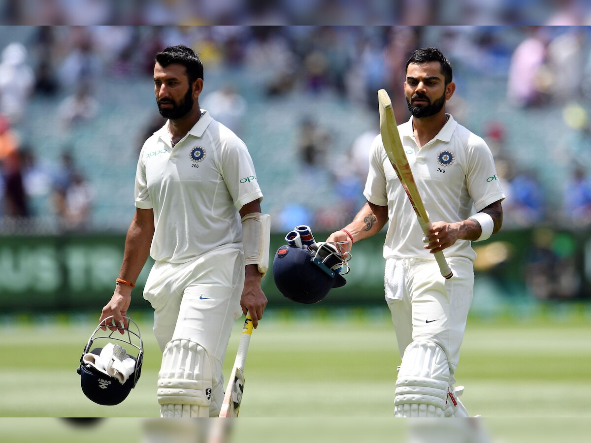 India vs Australia 3rd Test Day 2: Cheteshwar Pujara, Virat Kohli put visitors in command