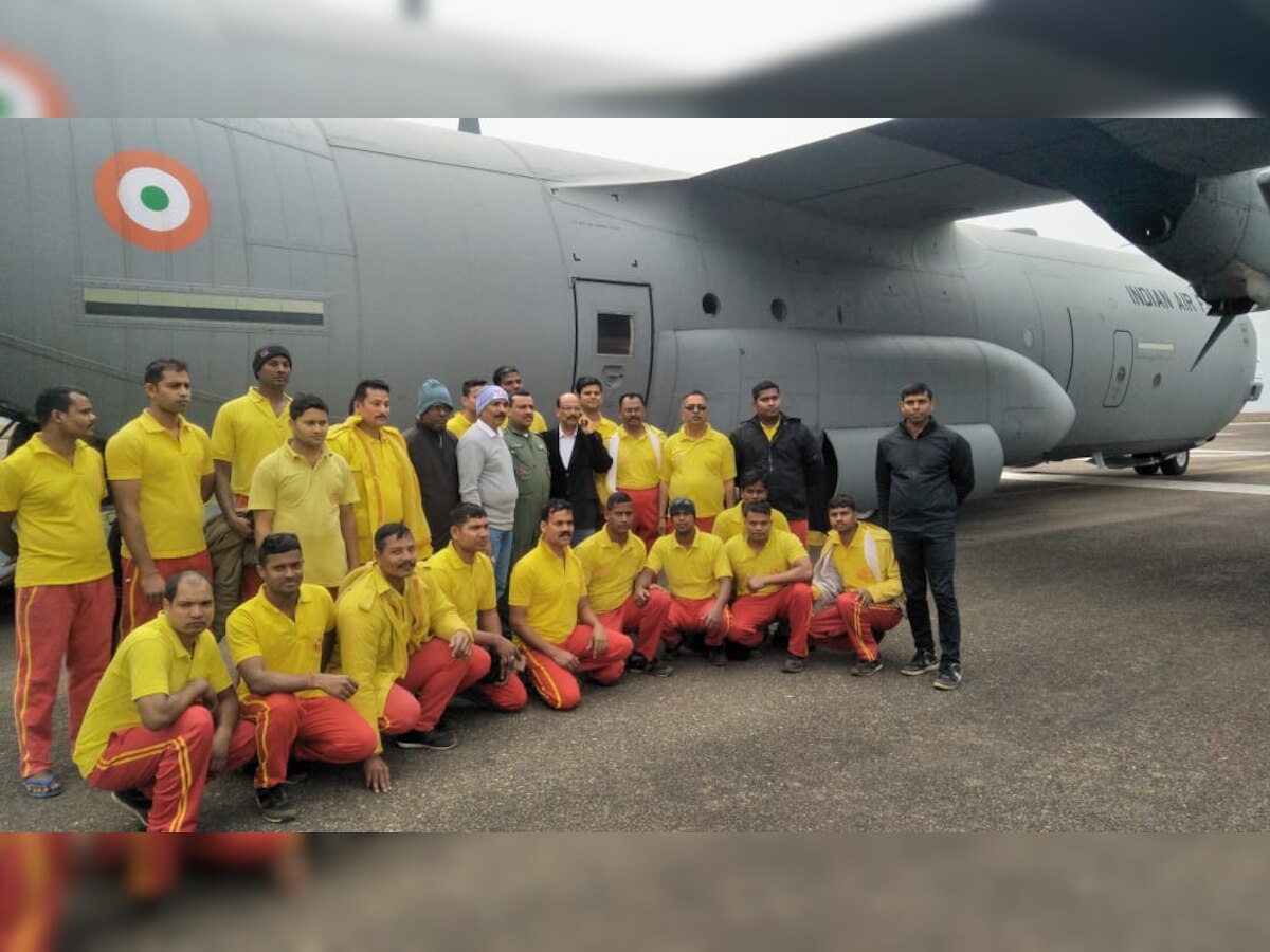Air Force joins rescue operation to save miners  trapped in Meghalya