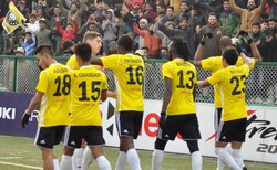 I-League: Real Kashmir climb top of table after 1-1 draw vs East Bengal