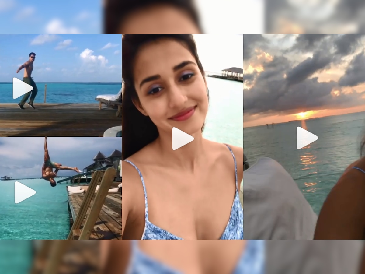 Disha Patani posts a ‘paradise’ video and it's ample proof that she’s having a sizzling HOT holiday with Tiger Shroff