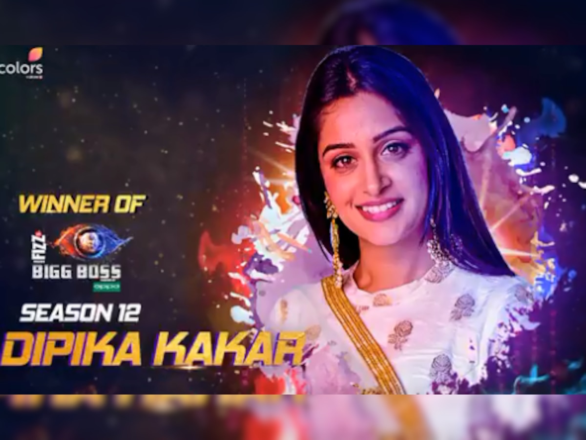 Dipika Kakar wins Bigg Boss 12, walks away with BB trophy and 30 lakhs prize money