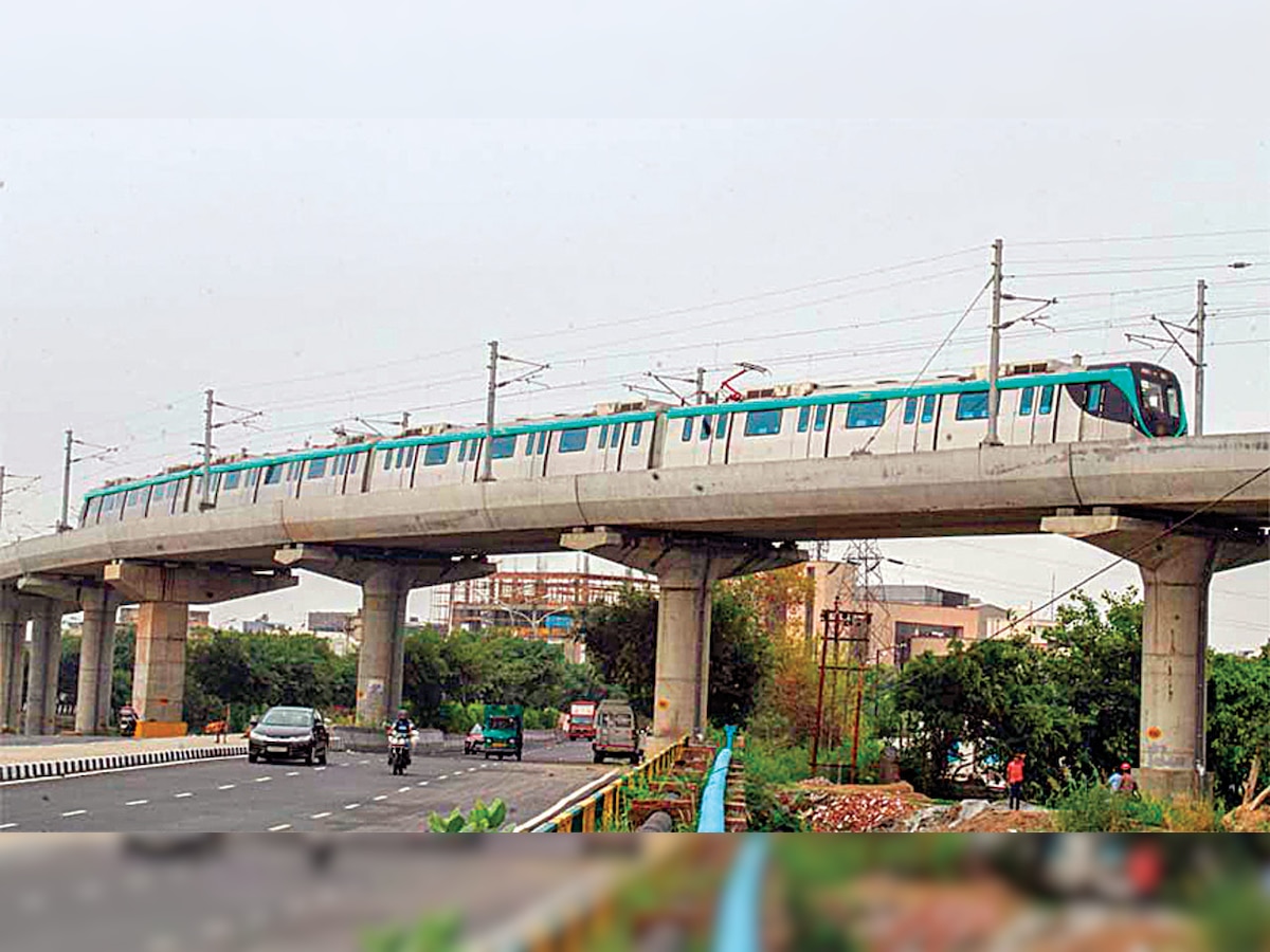 Noida's Aqua Line metro awaits inaugural date