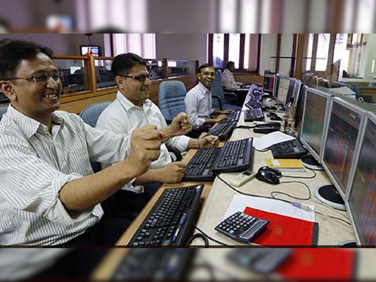 Sensex rebounds nearly 200 points, Nifty reclaims 10,700 mark