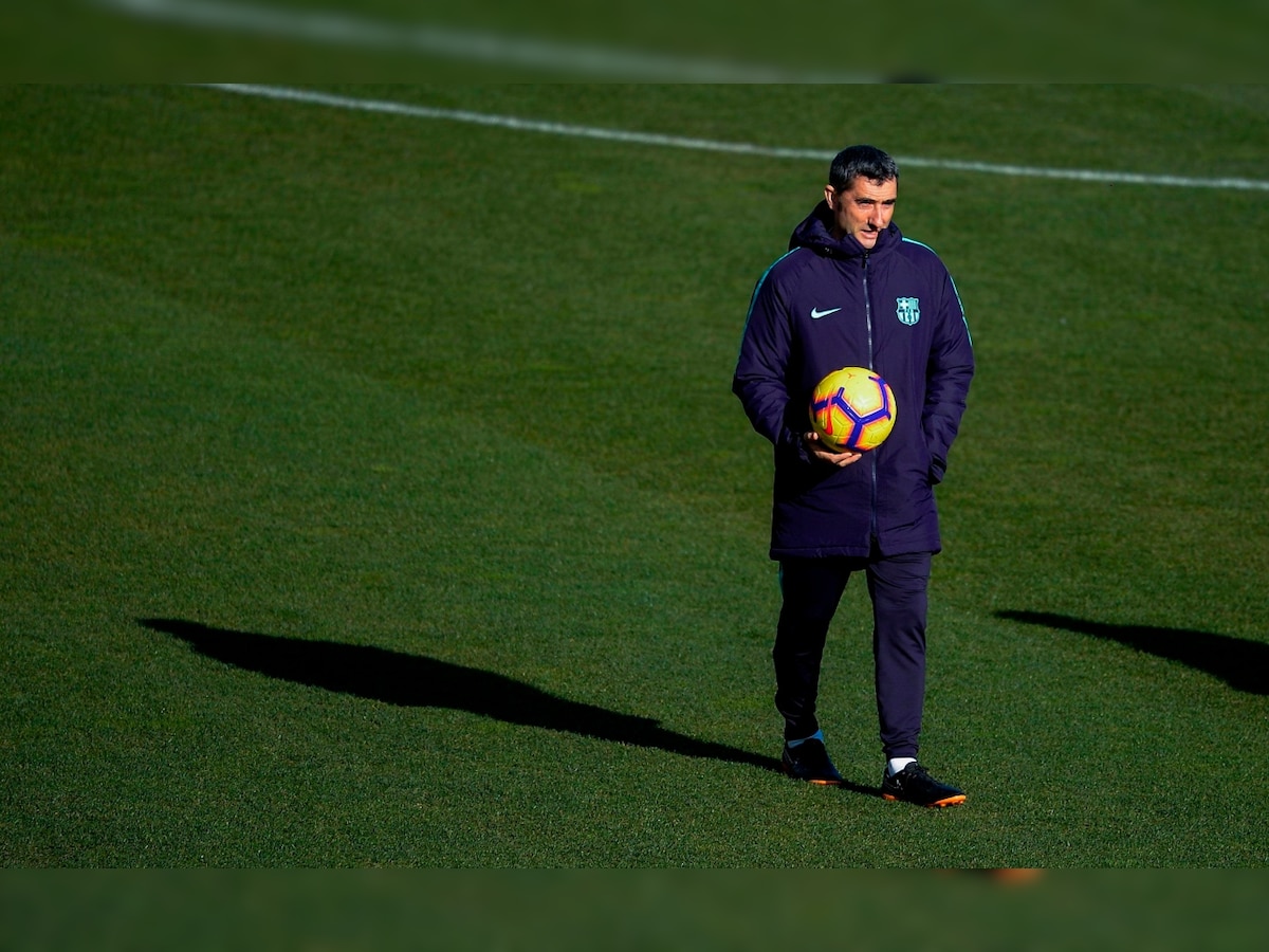 La Liga: Barcelona coach Ernesto Valverde says his future depends on Barca winning trophies