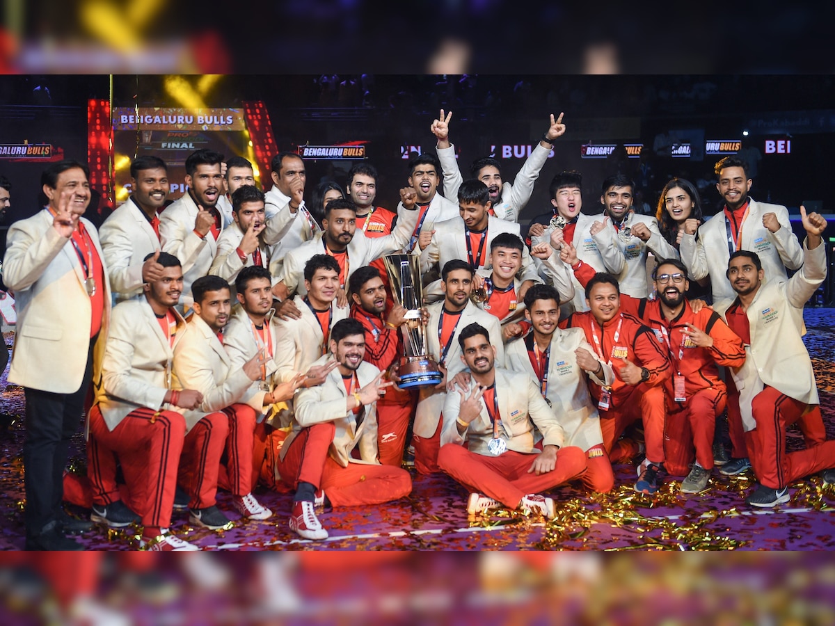 Pro Kabaddi League (PKL): Bengaluru Bulls clinch title after defeating Gujarat Fortunegiants 38-33 in finals