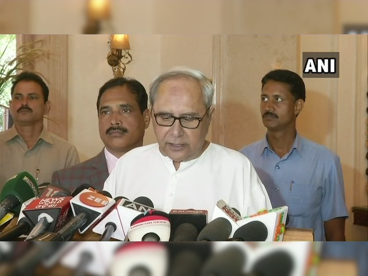 BJD not to be part of 'Mahagathbandhan', will maintain equal distance from both BJP and Congress: Naveen Patnaik