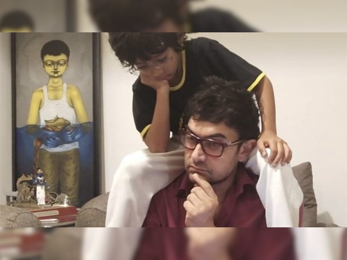 While Shah Rukh Khan chilled with AbRam, Aamir Khan was 'lost in deep
