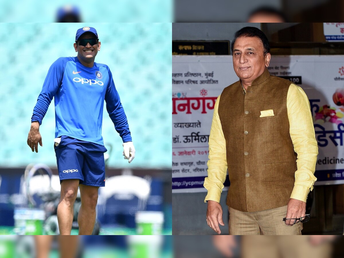 'Please leave the gentleman alone,' says Sunil Gavaskar of MS Dhoni