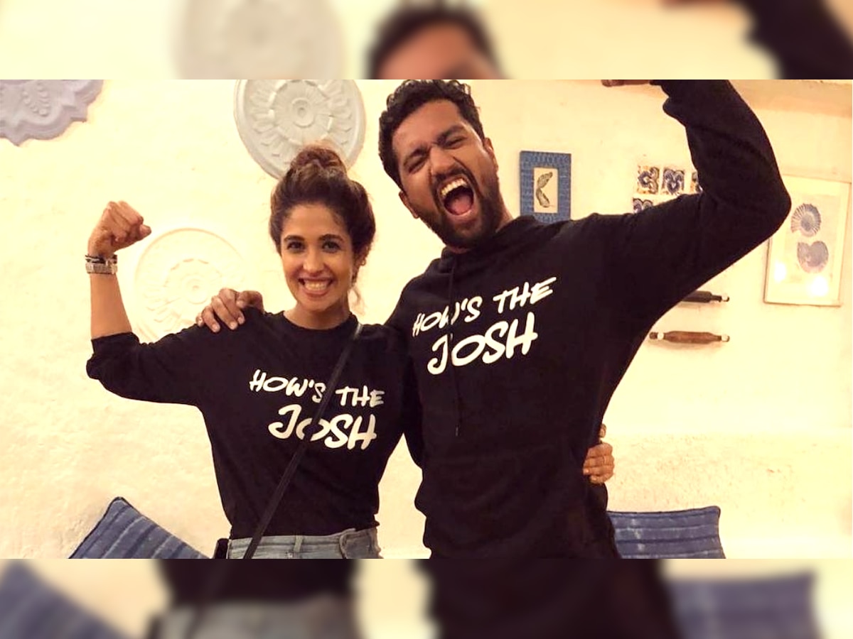 It's Insta official now! Vicky Kaushal celebrates URI success with girlfriend Harleen Sethi, Check pic