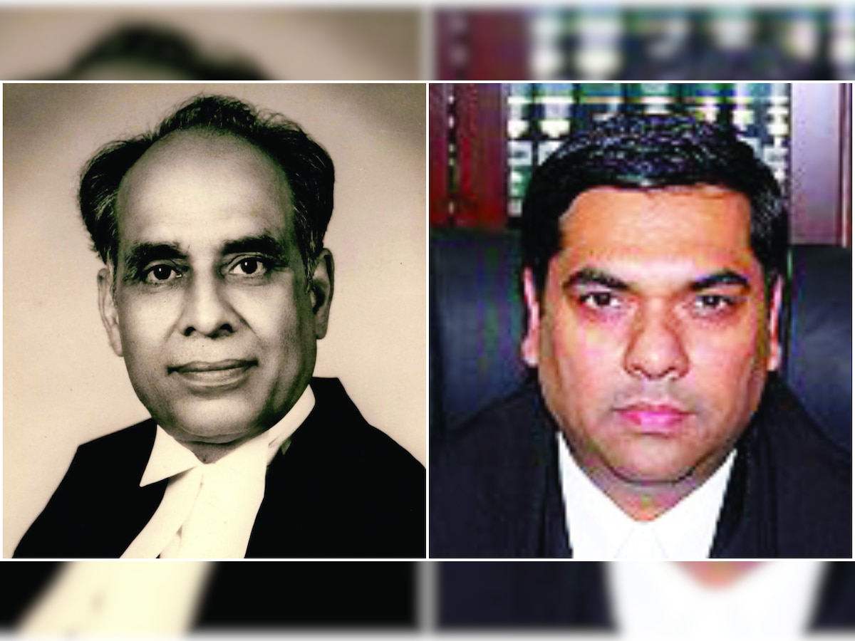 Justice Sanjiv Khanna sits in his uncle's court, portrait in backdrop