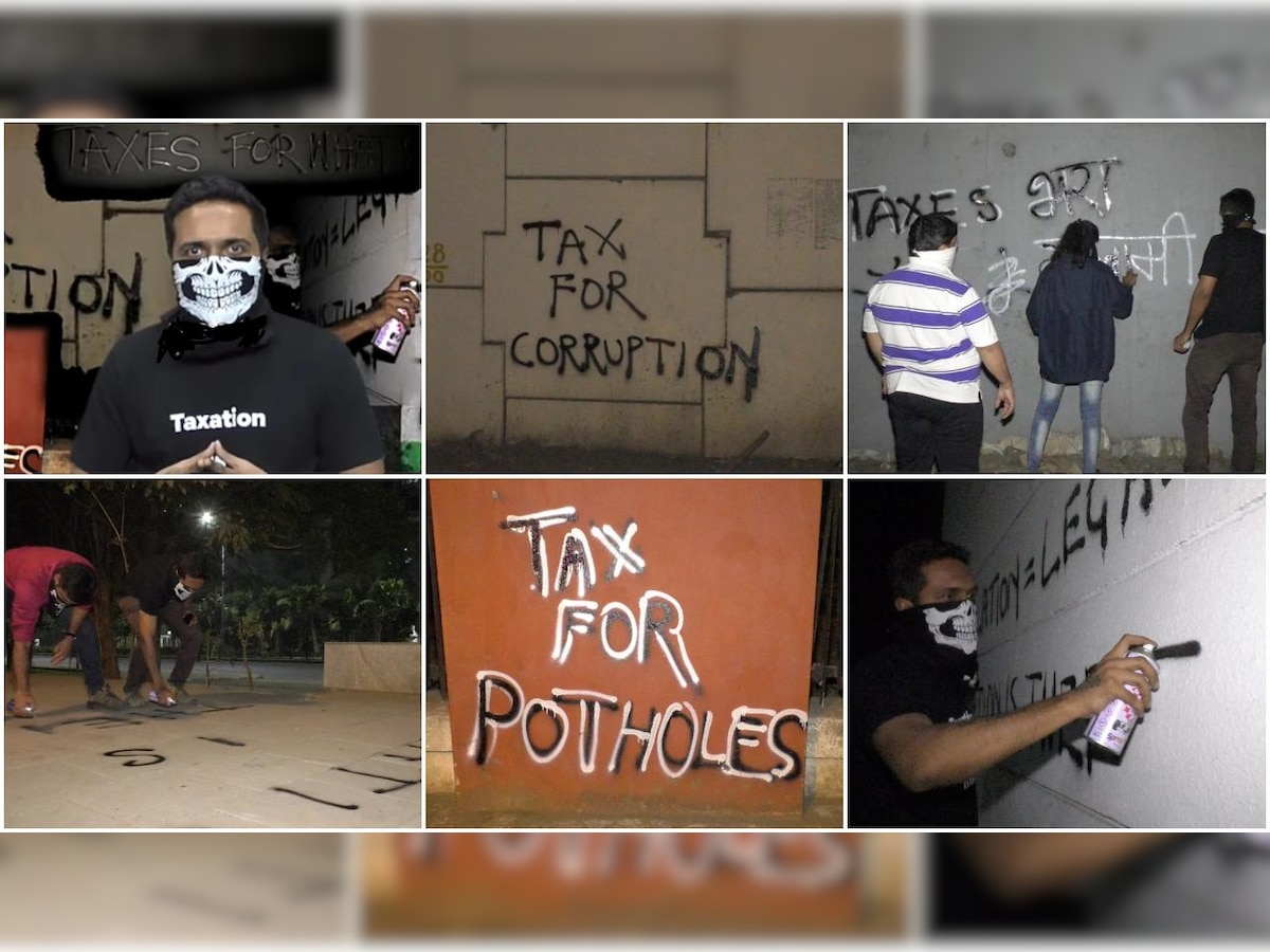 One Graffiti at a time: A Libertarian’s quest to bring accountability in tax spending