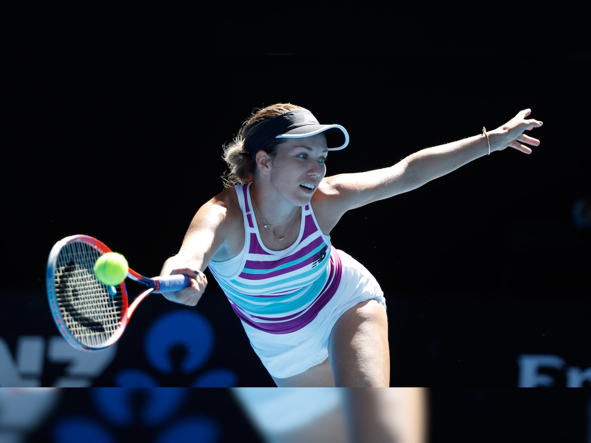 AusOpen: 'Giant Slayer' Danielle Collins hammers Angelique Kerber to reach QF