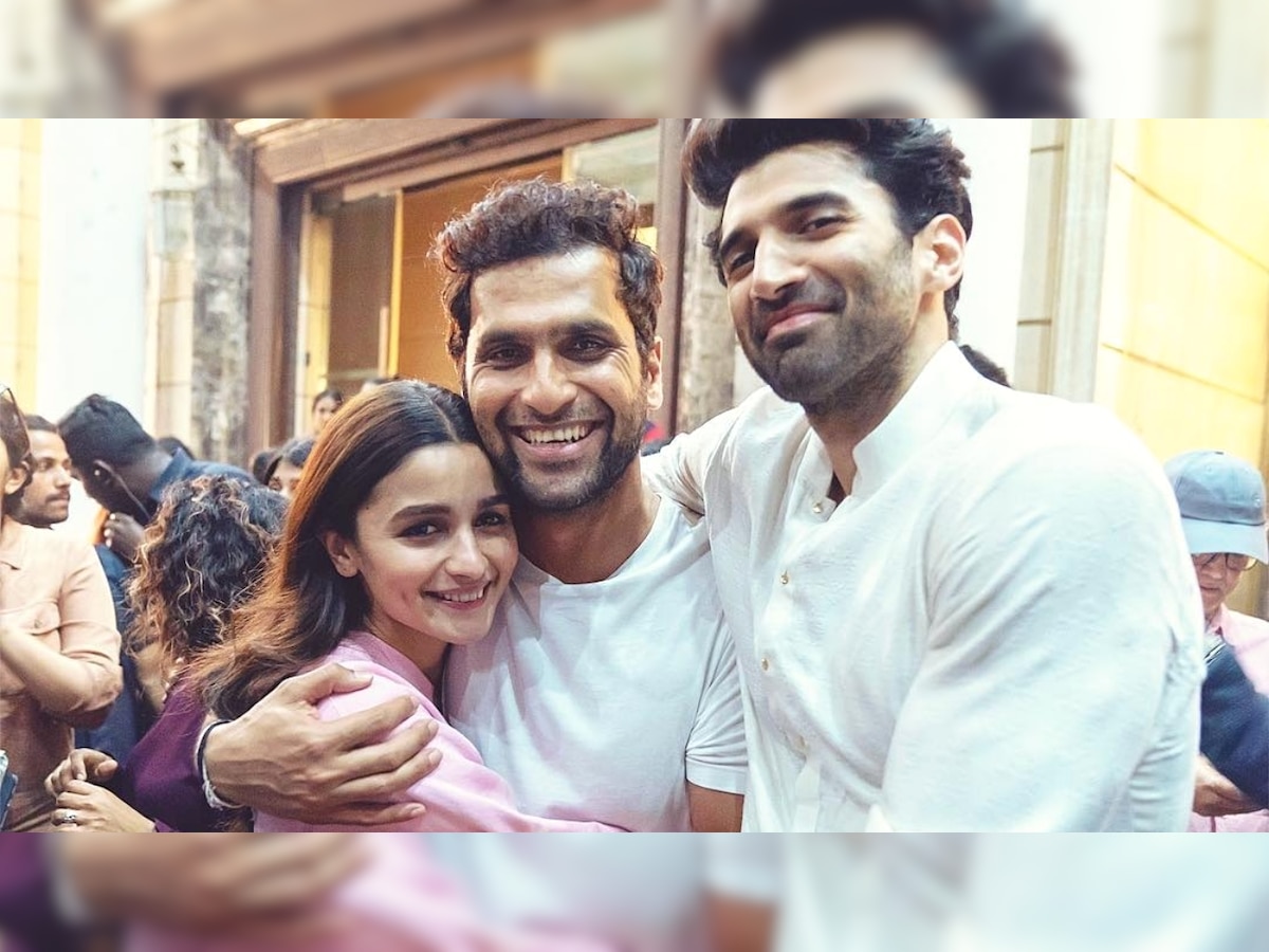 Alia Bhatt shares a heartwarming photo with Aditya Roy Kapur and Abhishek Varman post 'Kalank' wrap up