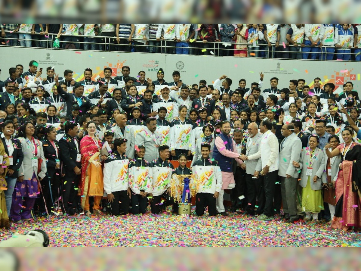 Khelo India Youth Games 2019: Host Maharashtra win overall trophy with 228 medals