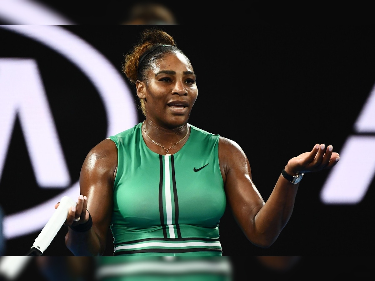 Watch: Serena Williams' funny reaction to awkward moment at Australian Open is unmissable