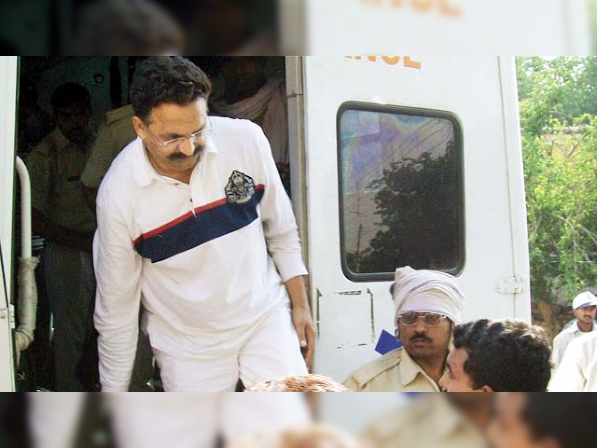 Jailed don Mukhtar Ansari in Punjab police custody over extortion threat allegations