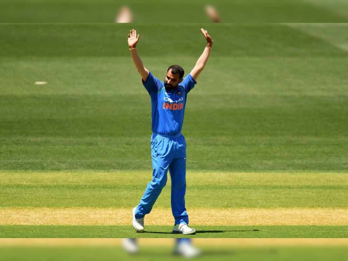 India Vs New Zealand Mohammed Shami Beats Irfan Pathan To Become Fastest Indian Bowler To 100 0332