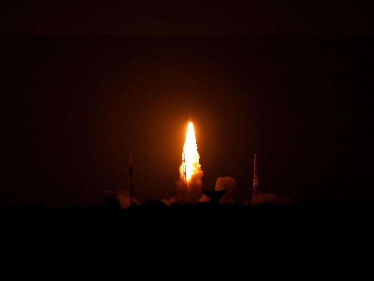 ISRO launches military satellite Microsat-R