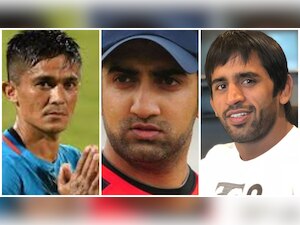 Padma Honours: Gambhir wants to be better 'human being', Chhetri 'hungrier' to perform better