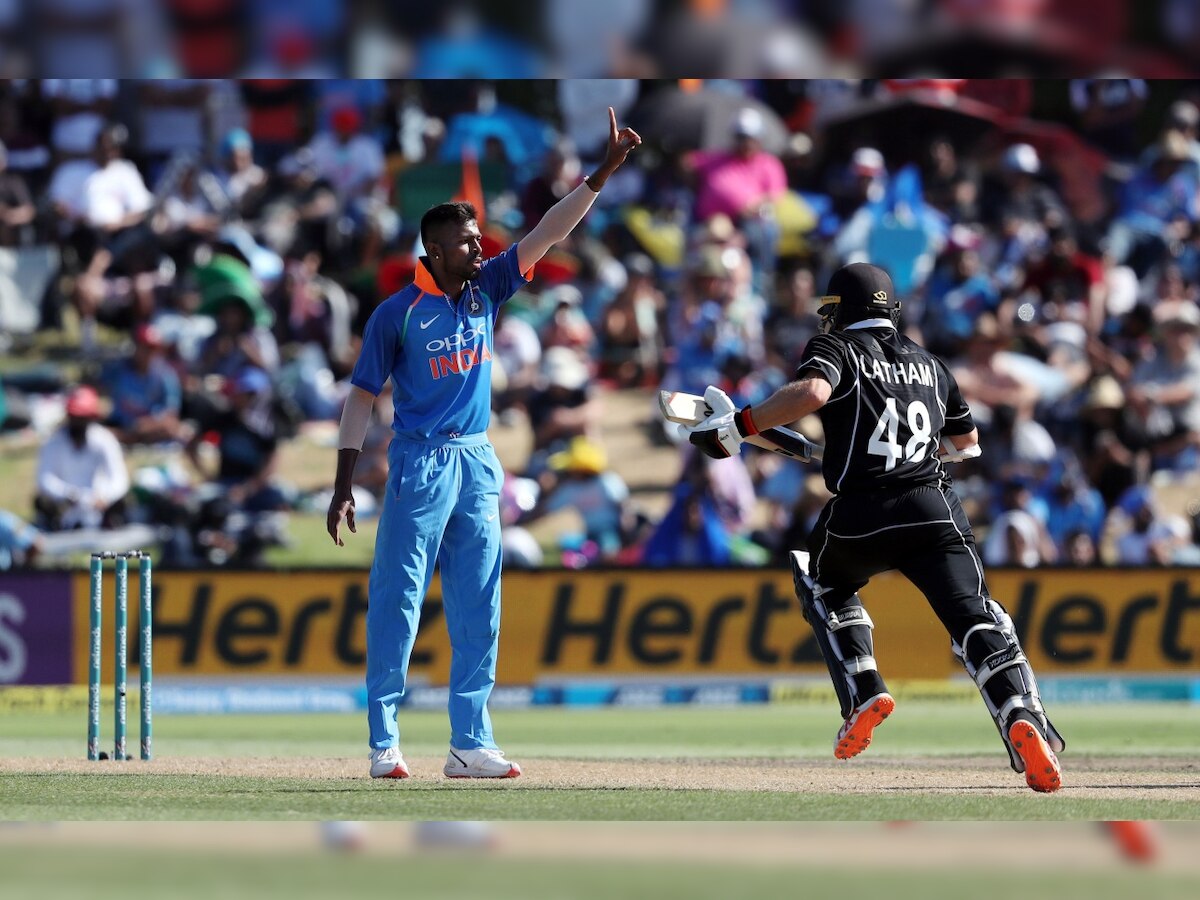 India vs New Zealand, 3rd ODI: Hardik Pandya shines on comeback as hosts are bowled out for 243