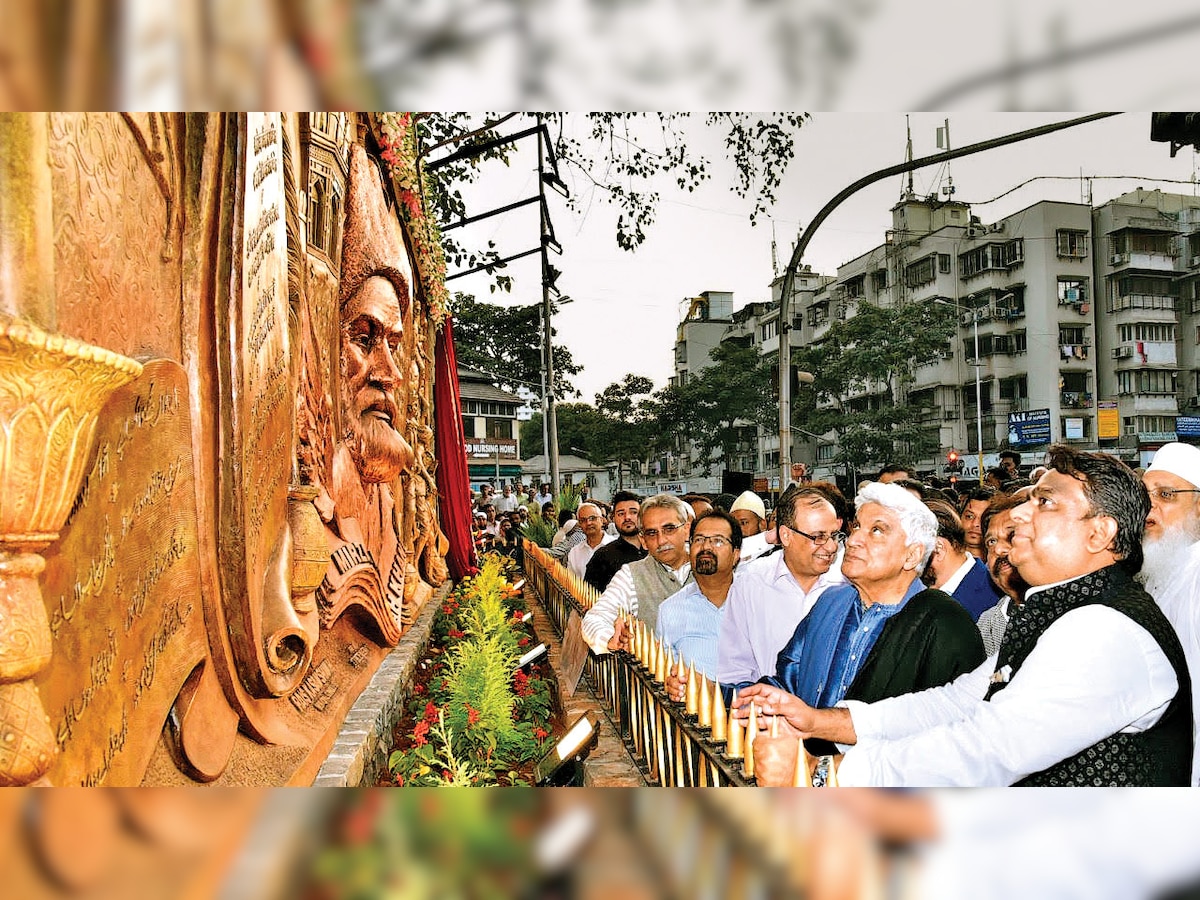 Poetry on walls: Mumbai pays mural tribute to Mirza Ghalib